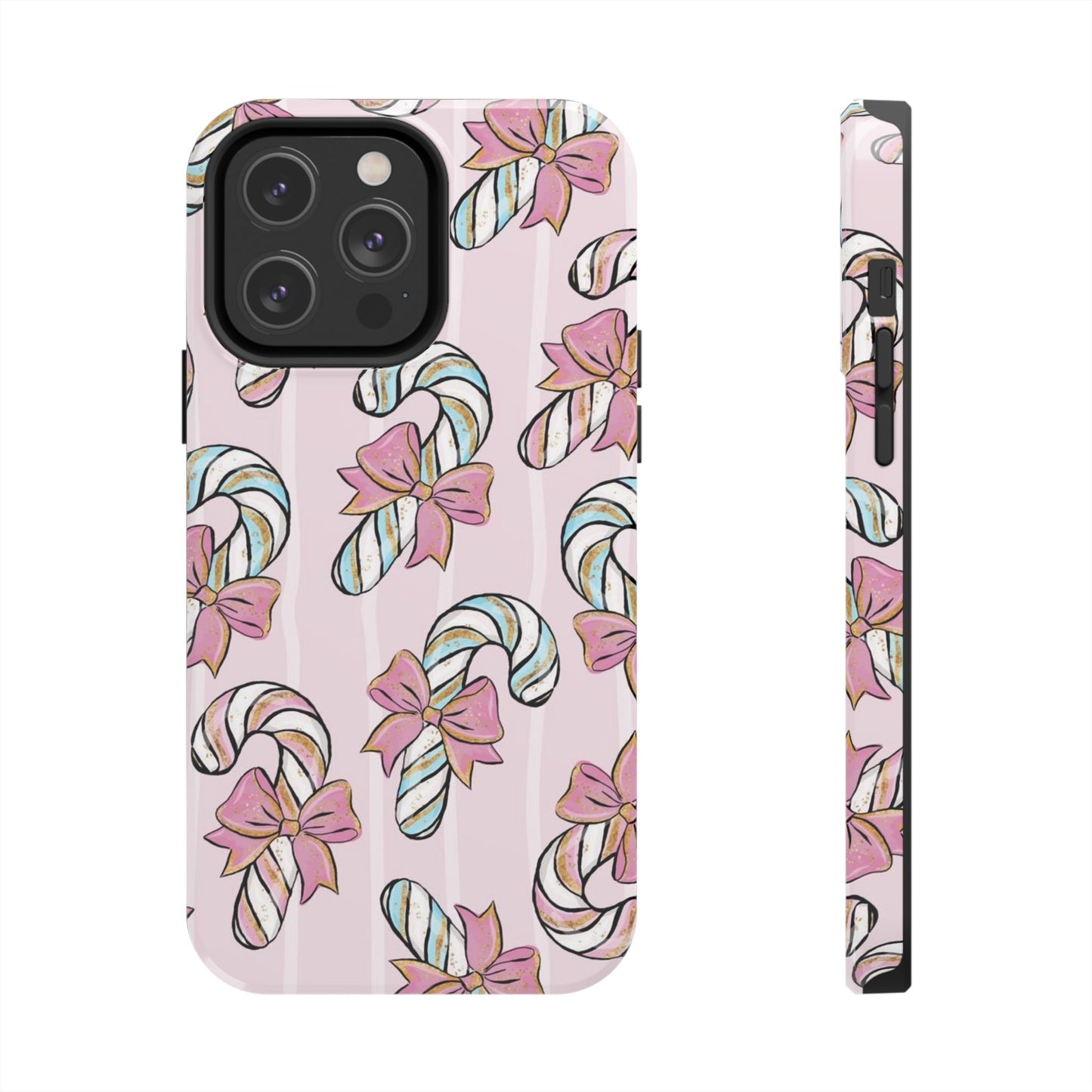 Pastel Candy Cane Phone Case