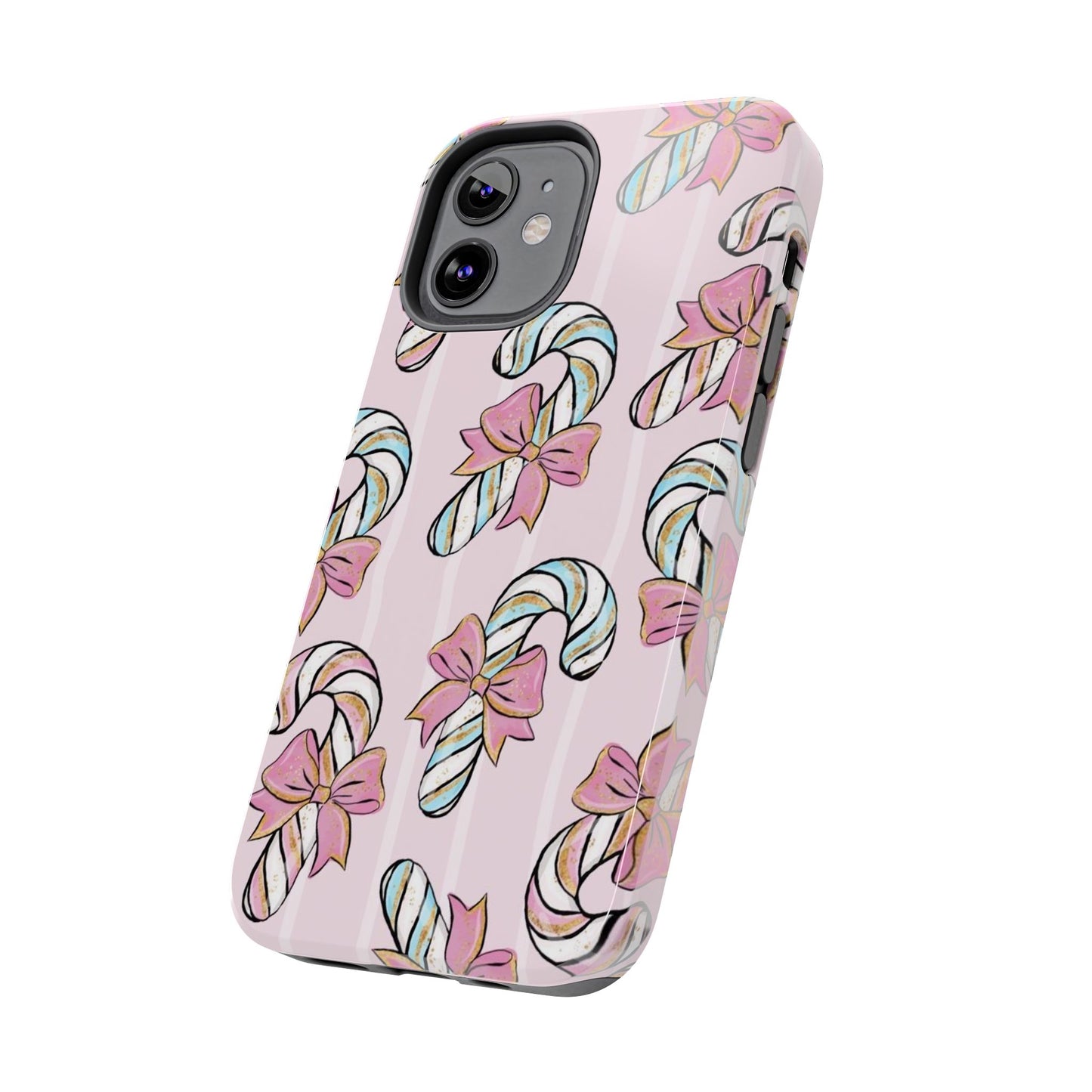 Pastel Candy Cane Phone Case