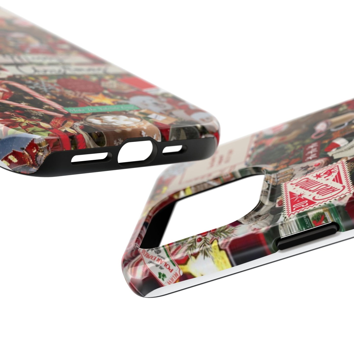 Retro Red Christmas Phone Case