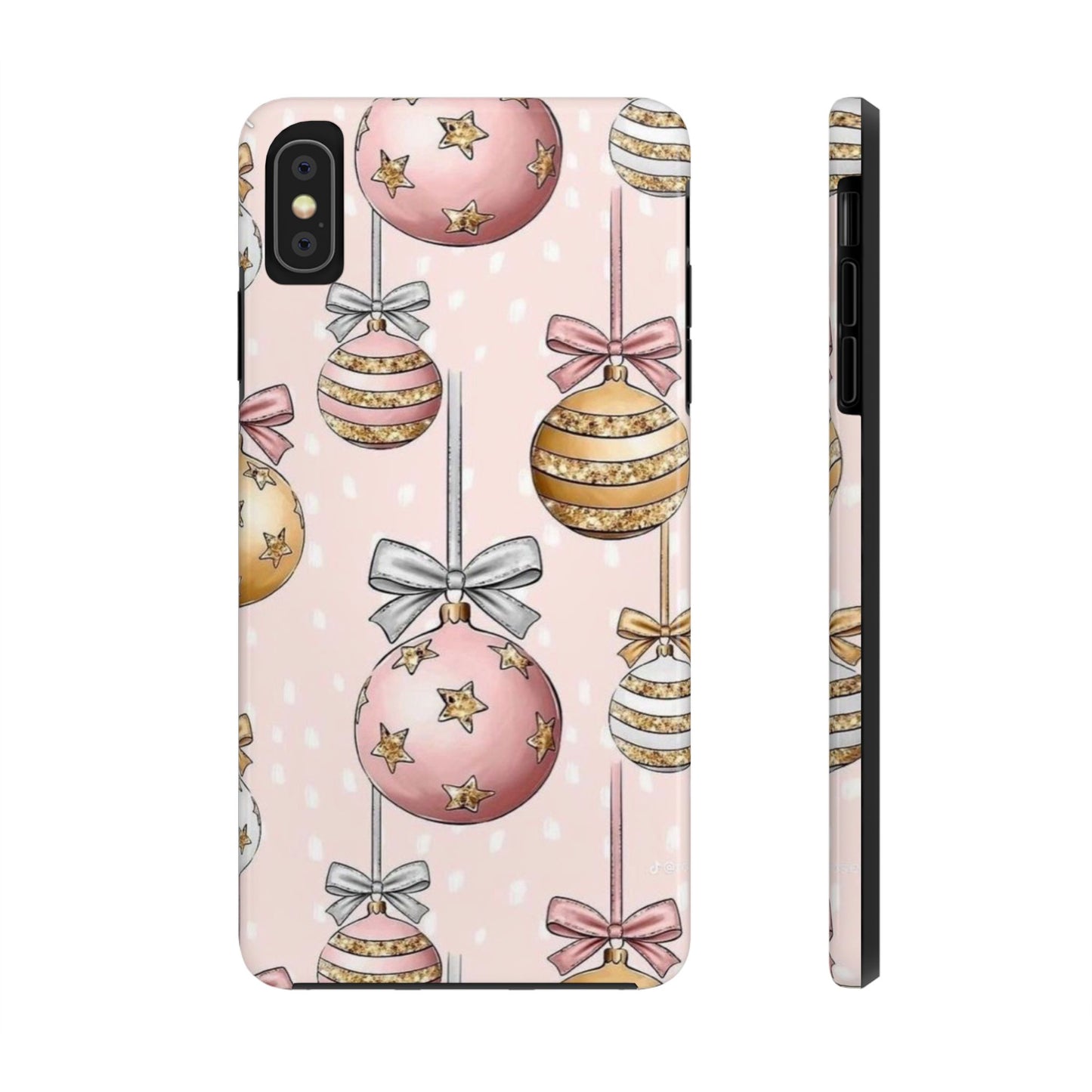 Pink & Gold Ornament Phone Cases