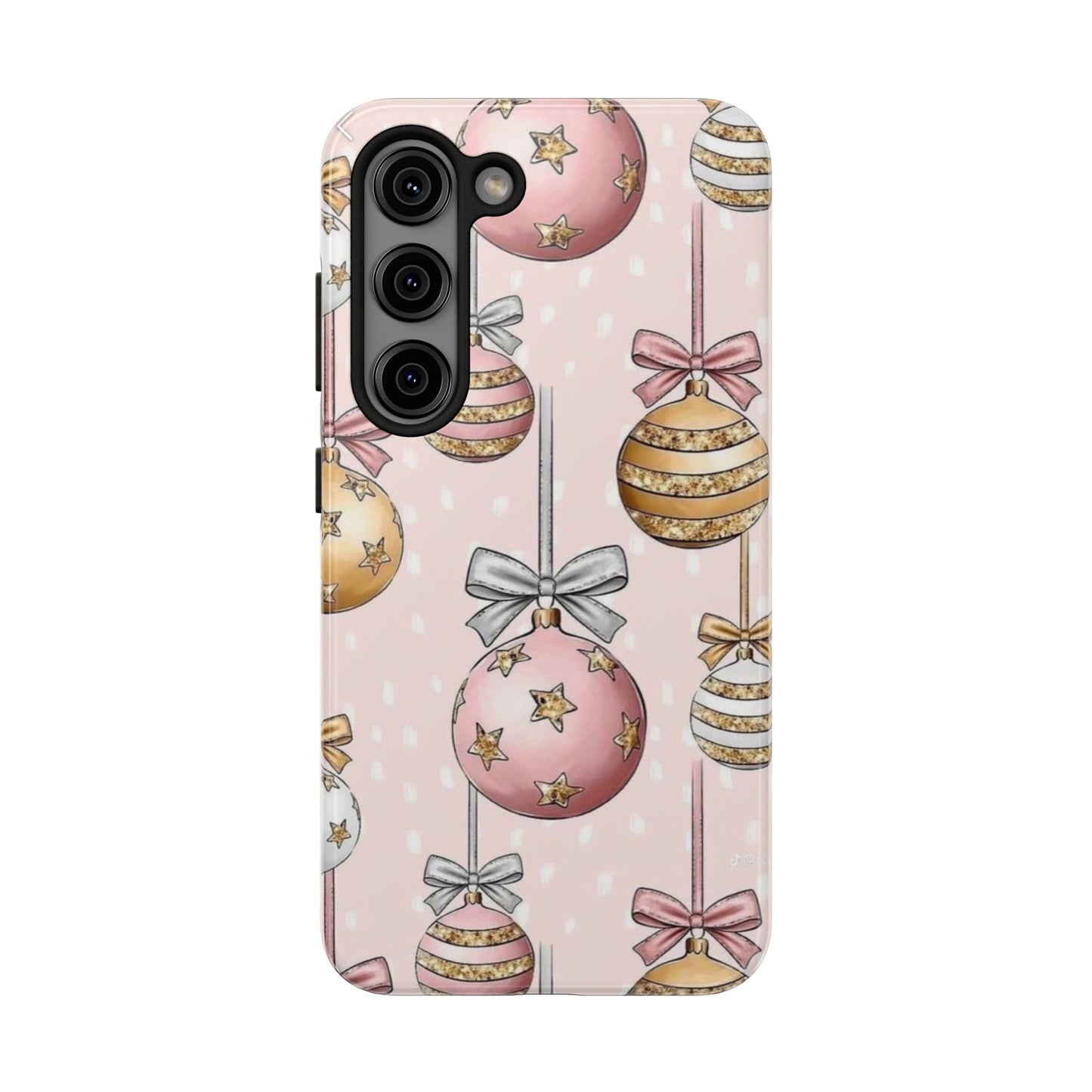 Pink & Gold Ornament Phone Cases