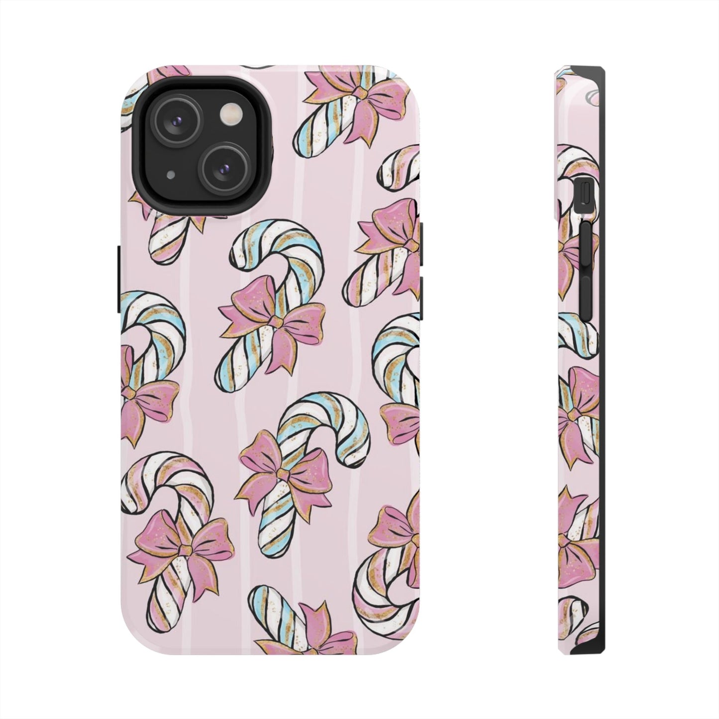 Pastel Candy Cane Phone Case