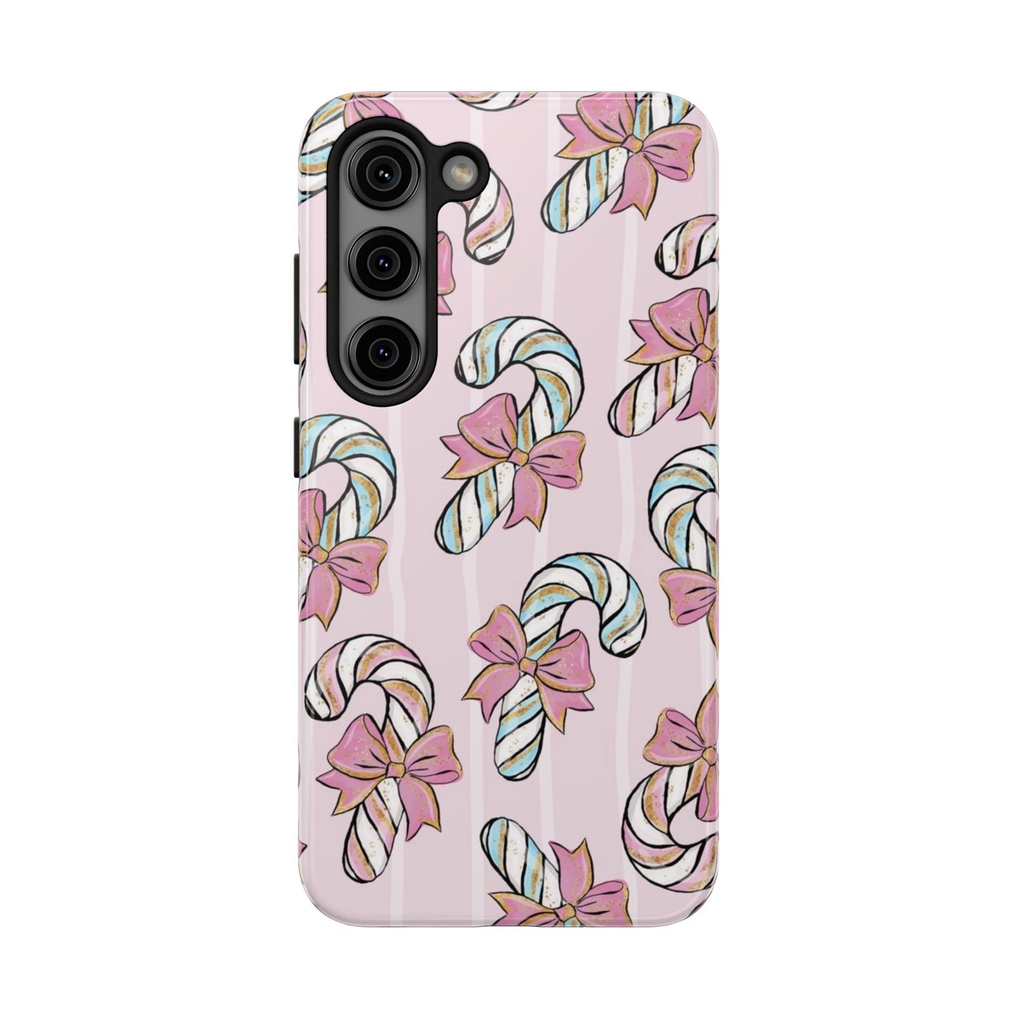 Pastel Candy Cane Phone Case