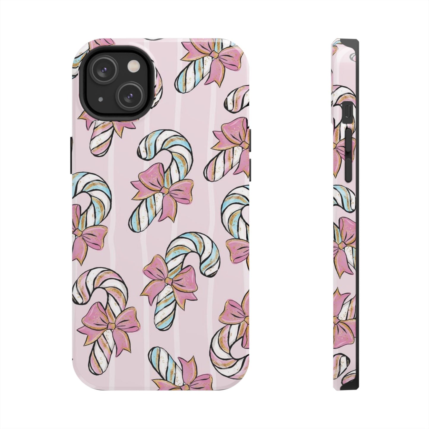 Pastel Candy Cane Phone Case