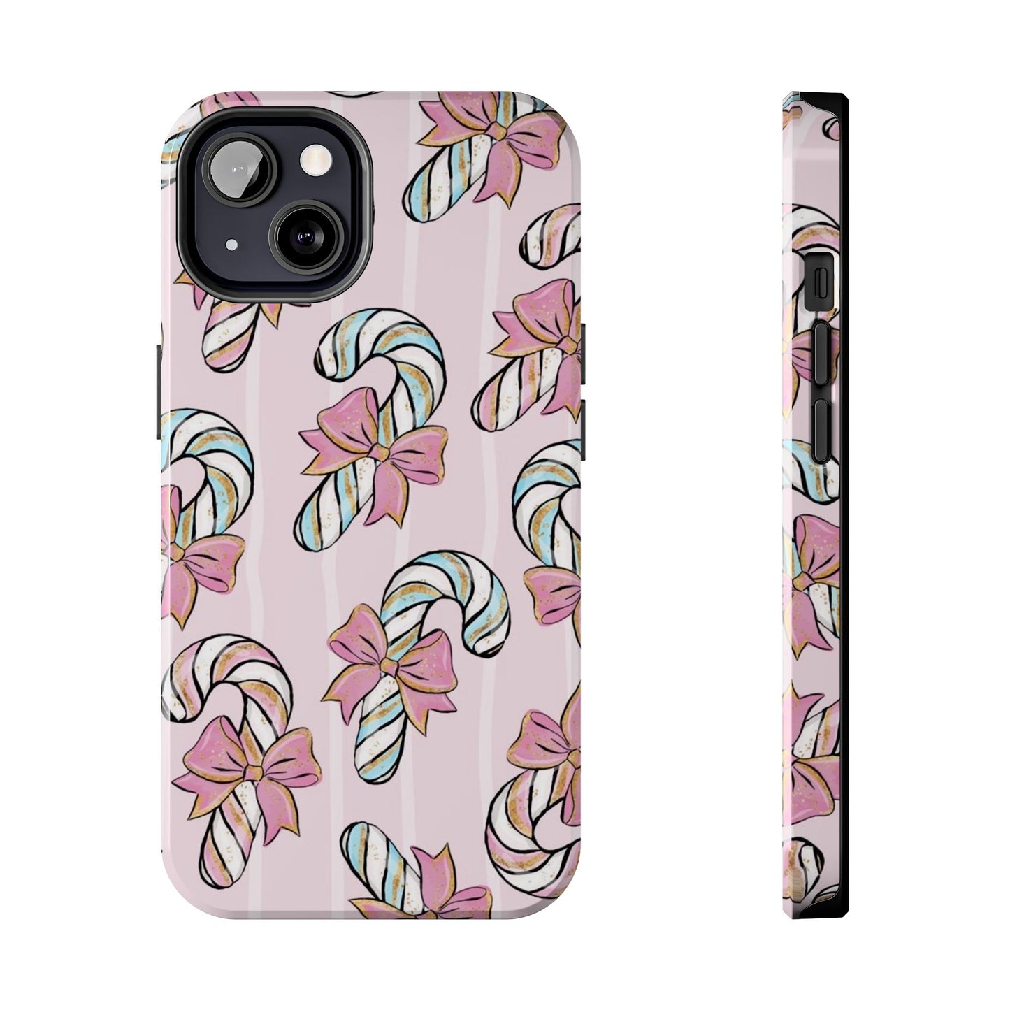 Pastel Candy Cane Phone Case