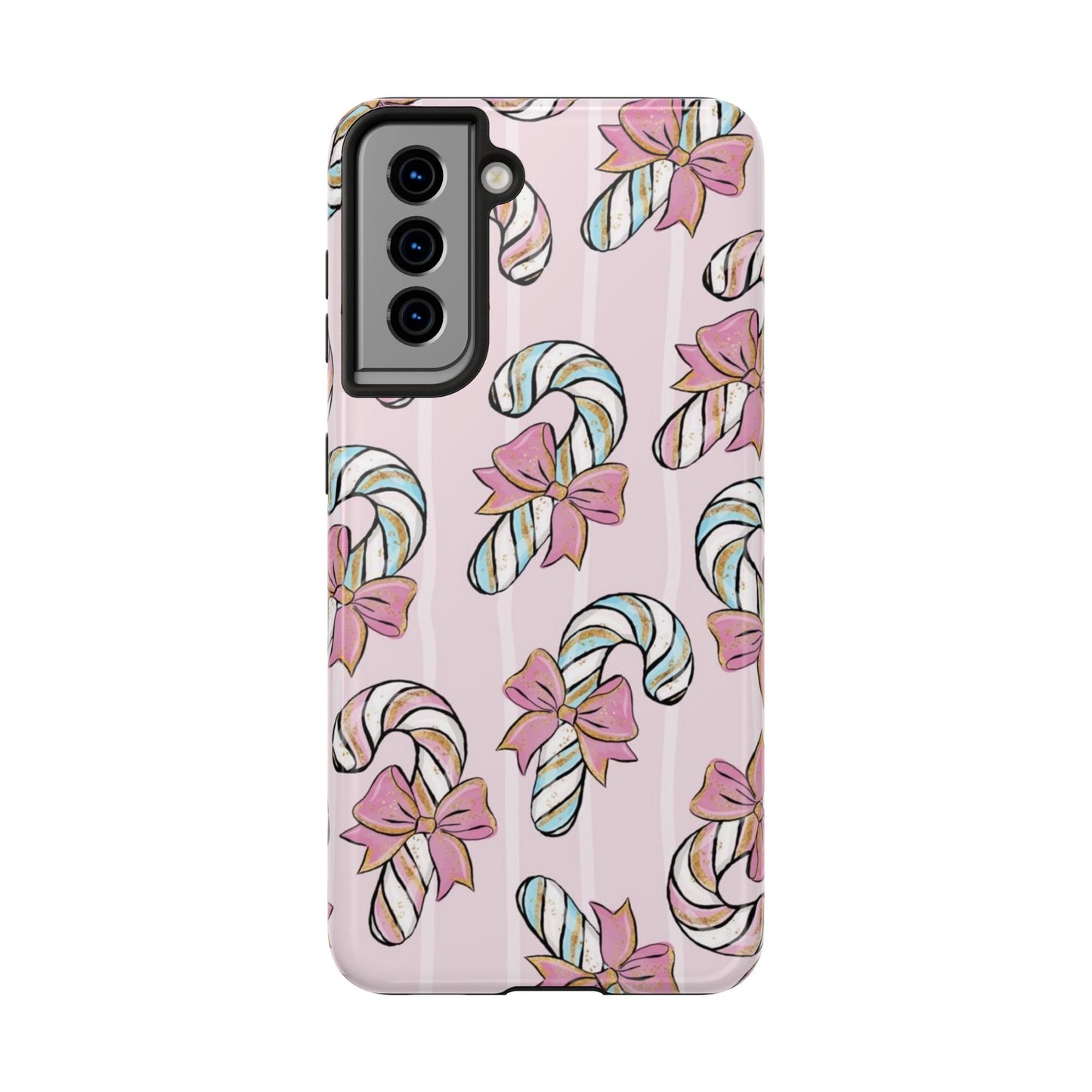 Pastel Candy Cane Phone Case