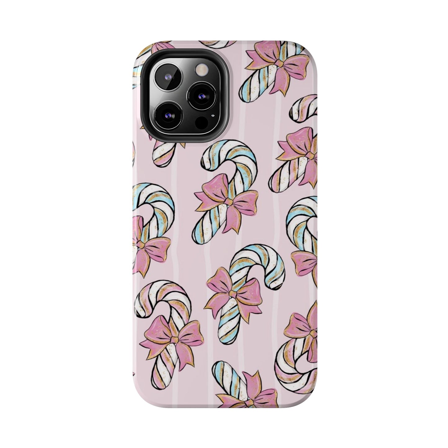 Pastel Candy Cane Phone Case