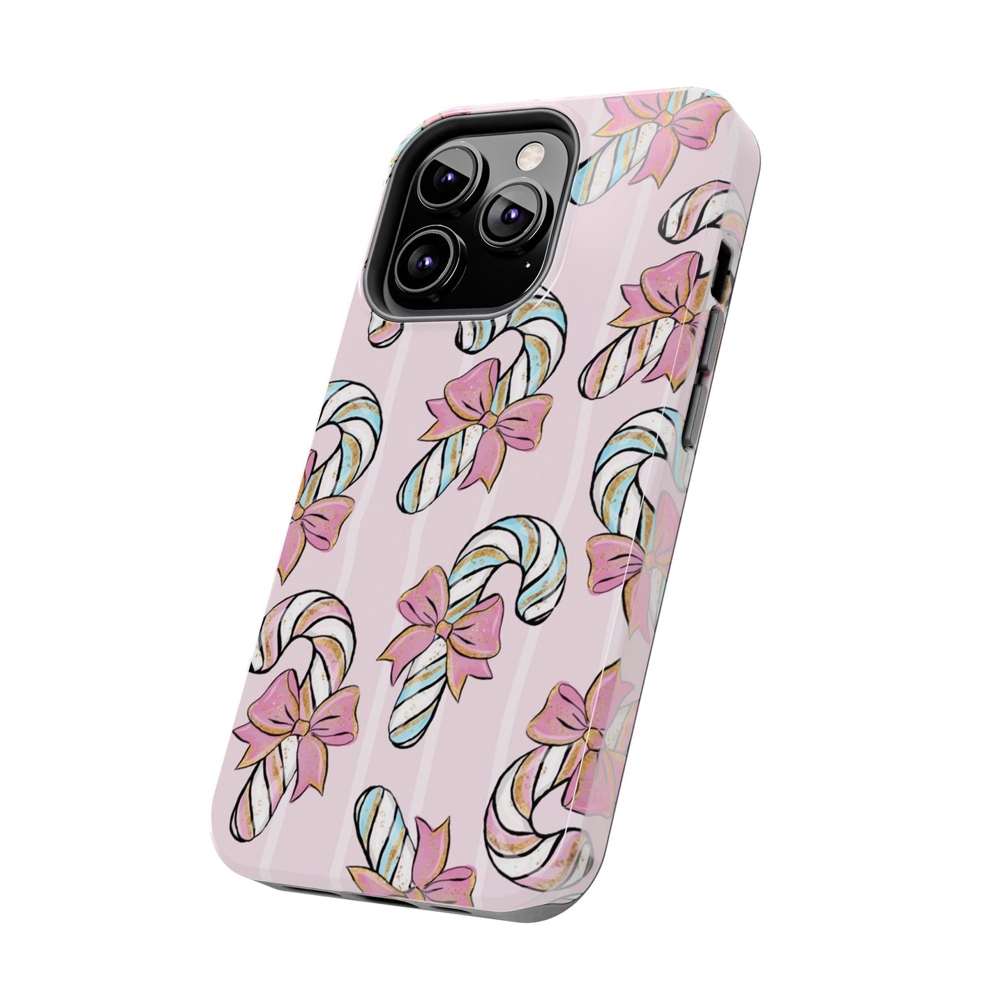 Pastel Candy Cane Phone Case