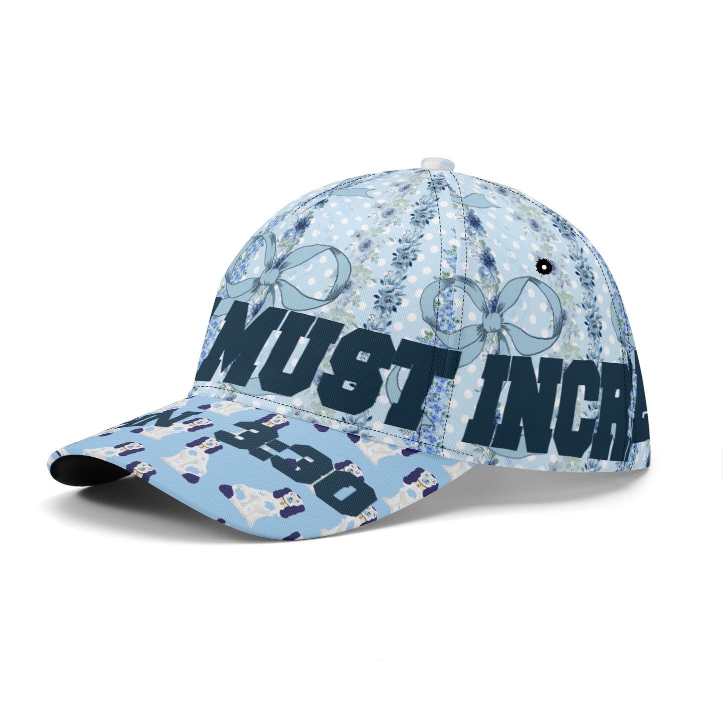 FLORAL COQUETTE BLUE JOHN 3:30 HAT