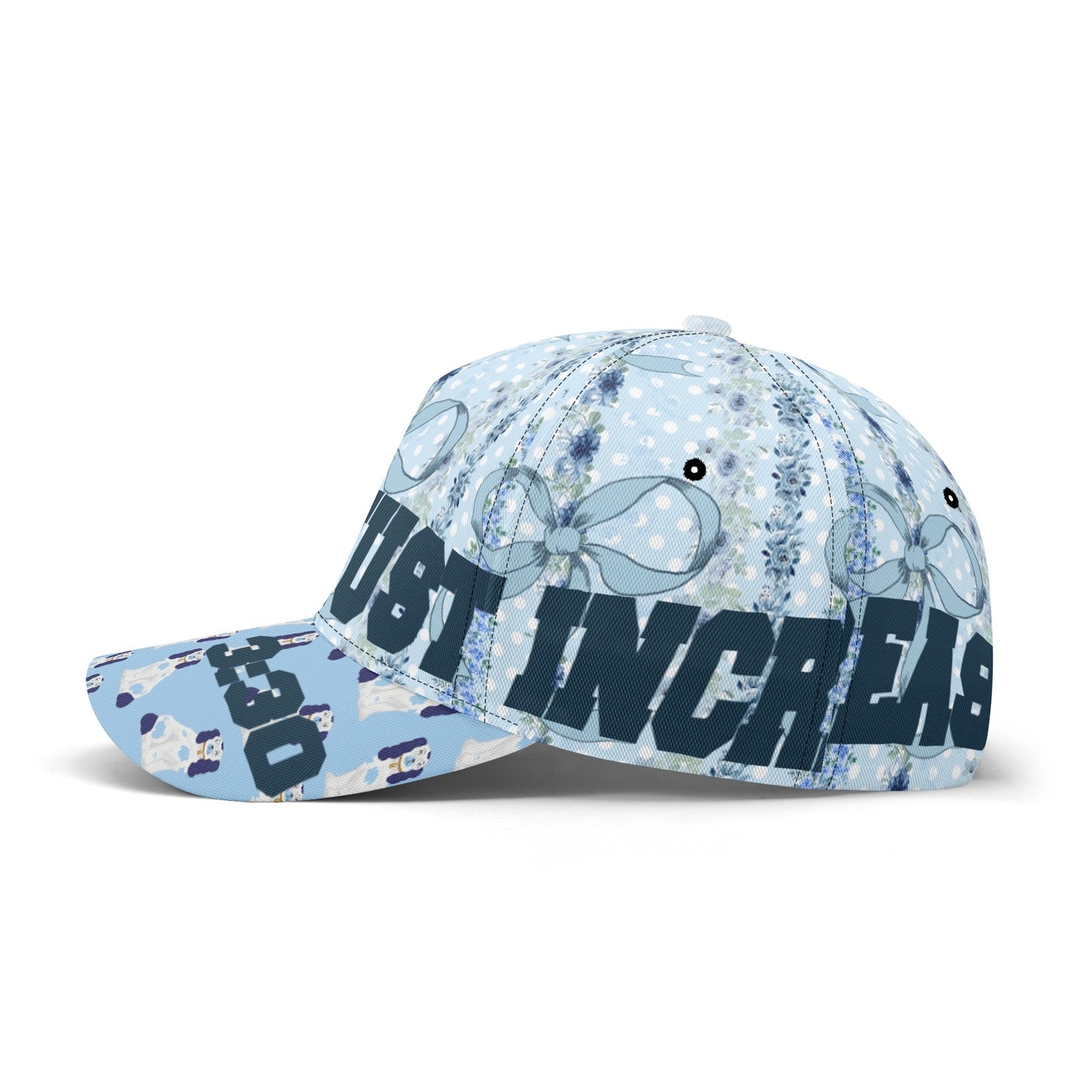 FLORAL COQUETTE BLUE JOHN 3:30 HAT