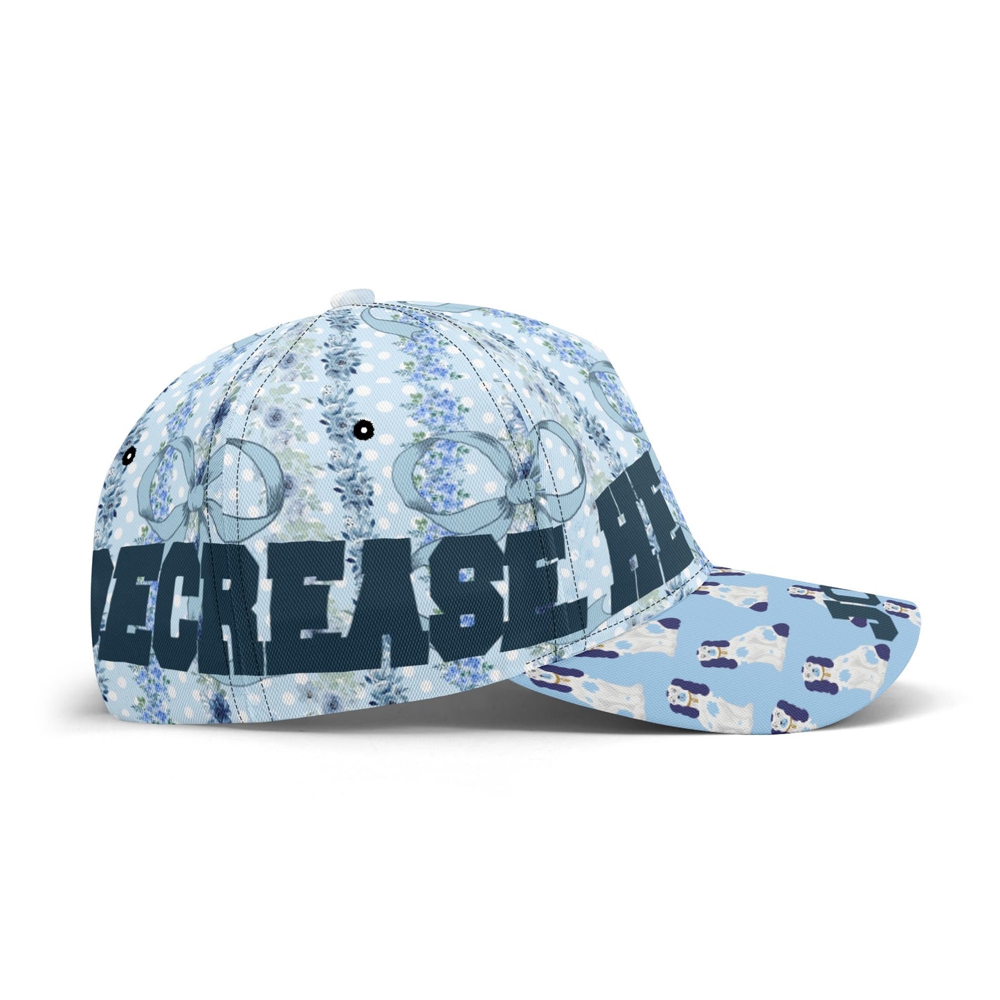 FLORAL COQUETTE BLUE JOHN 3:30 HAT