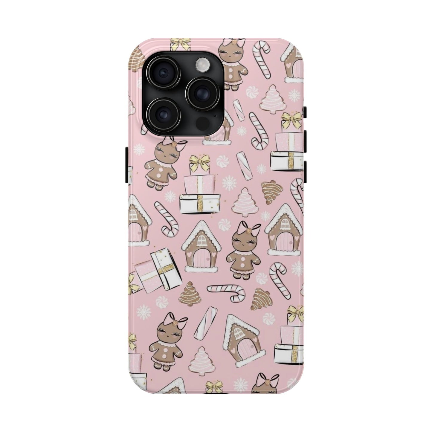 Pink Gingerbread Dream Tough Phone Cases