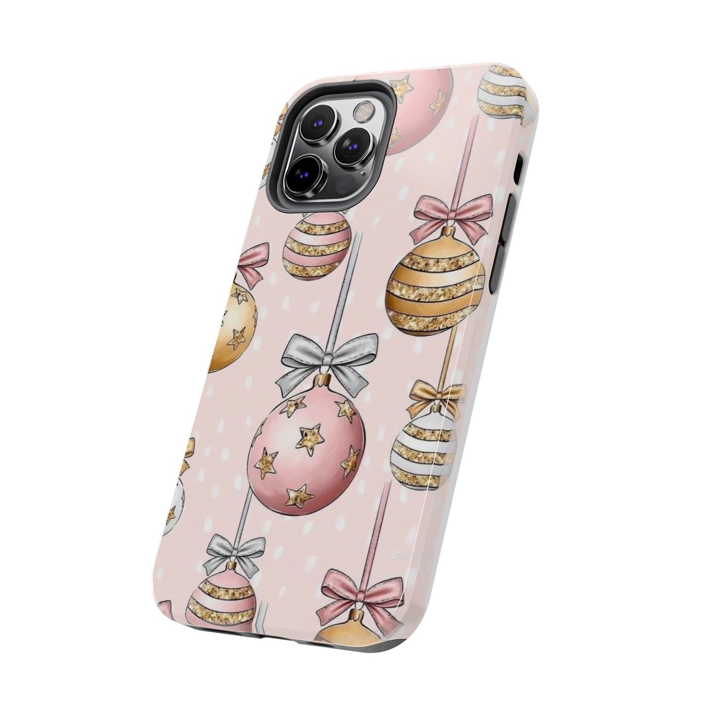 Pink & Gold Ornament Phone Cases