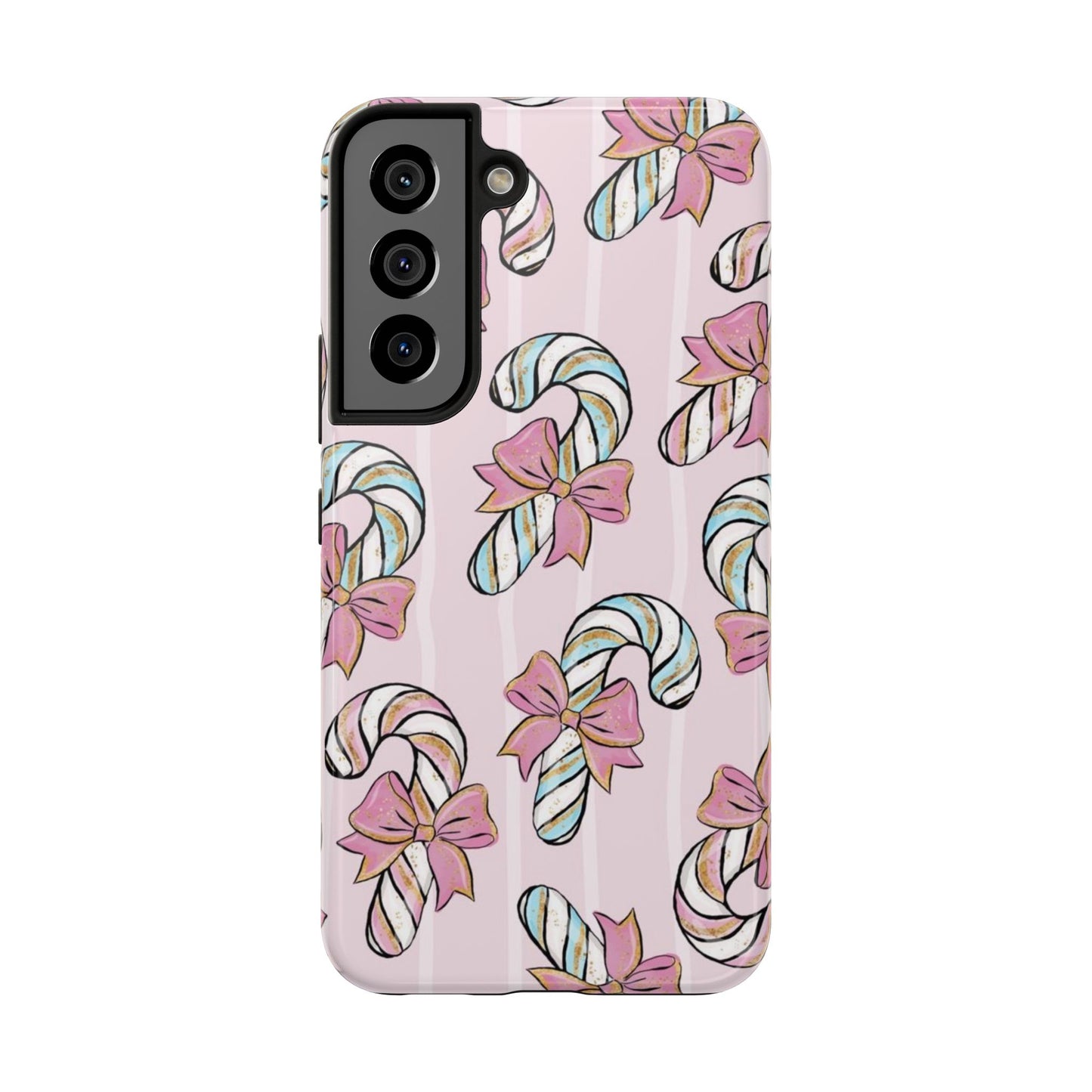 Pastel Candy Cane Phone Case