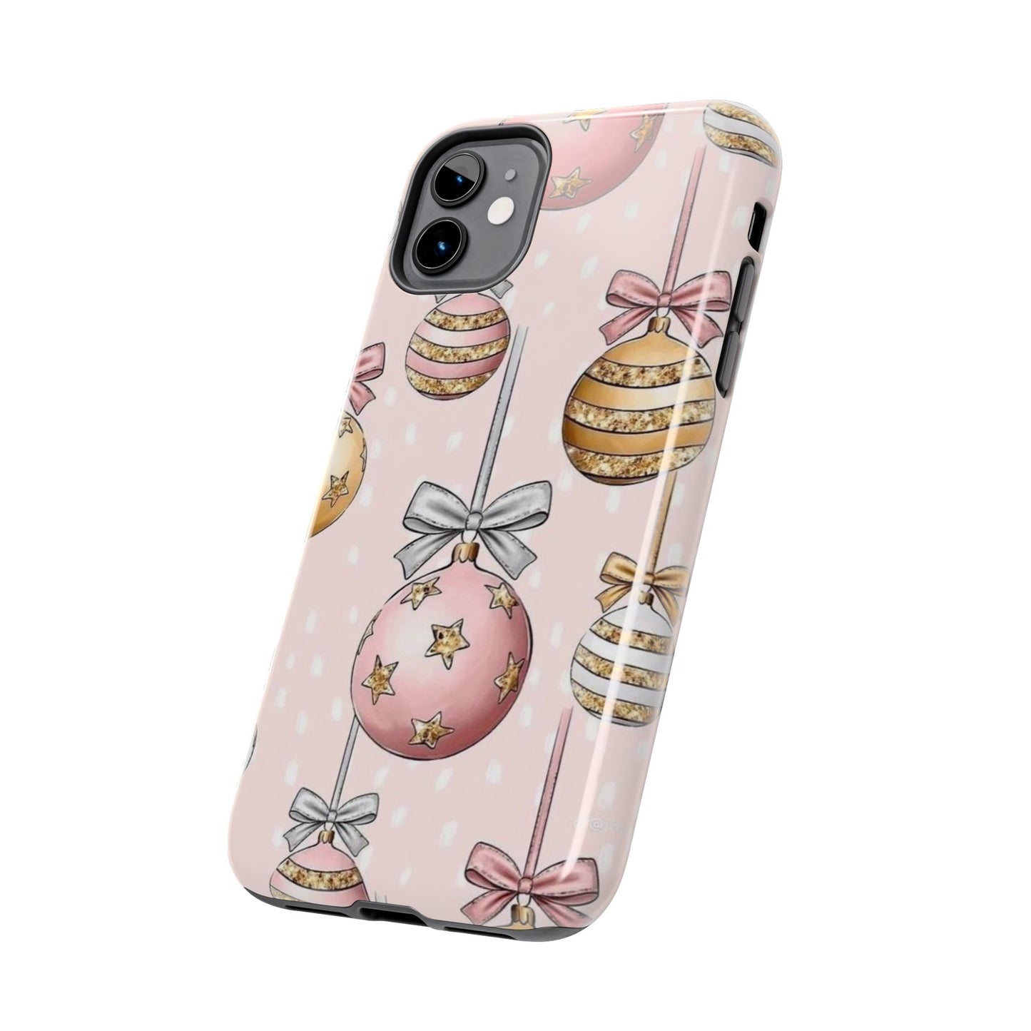 Pink & Gold Ornament Phone Cases