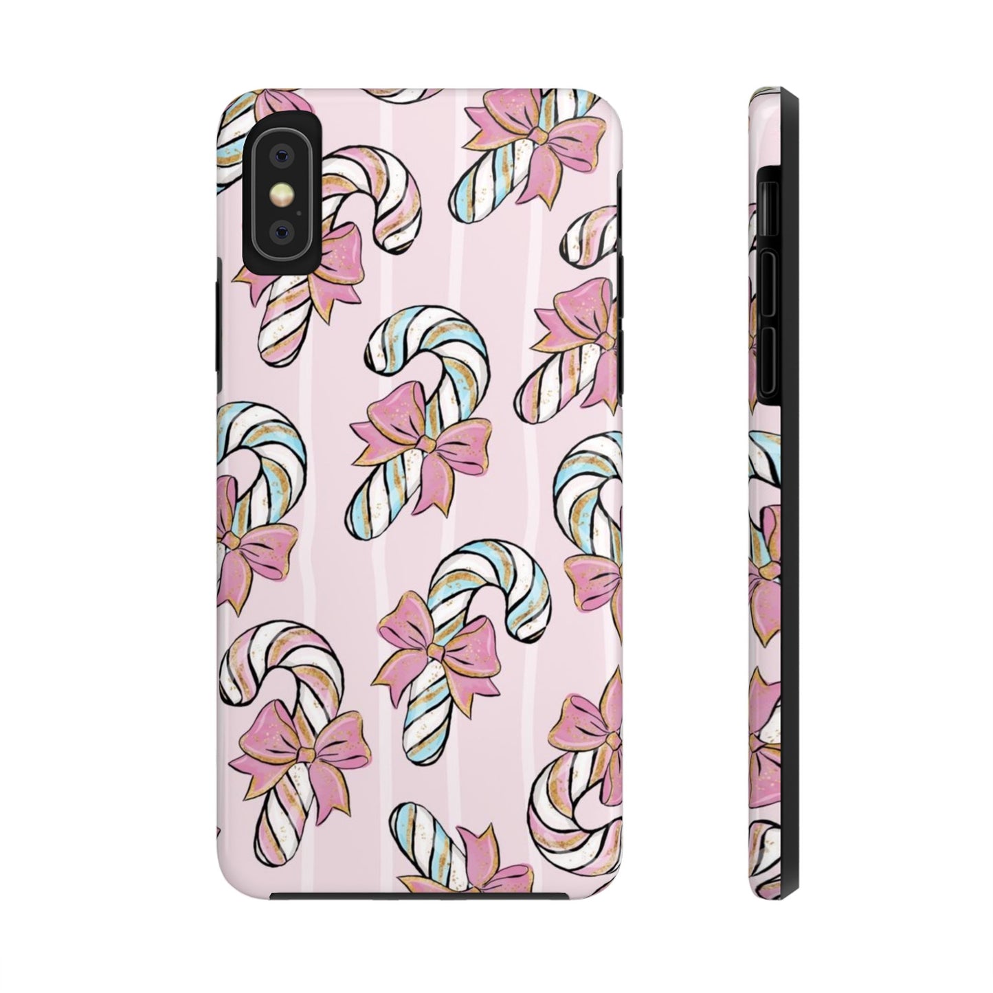 Pastel Candy Cane Phone Case