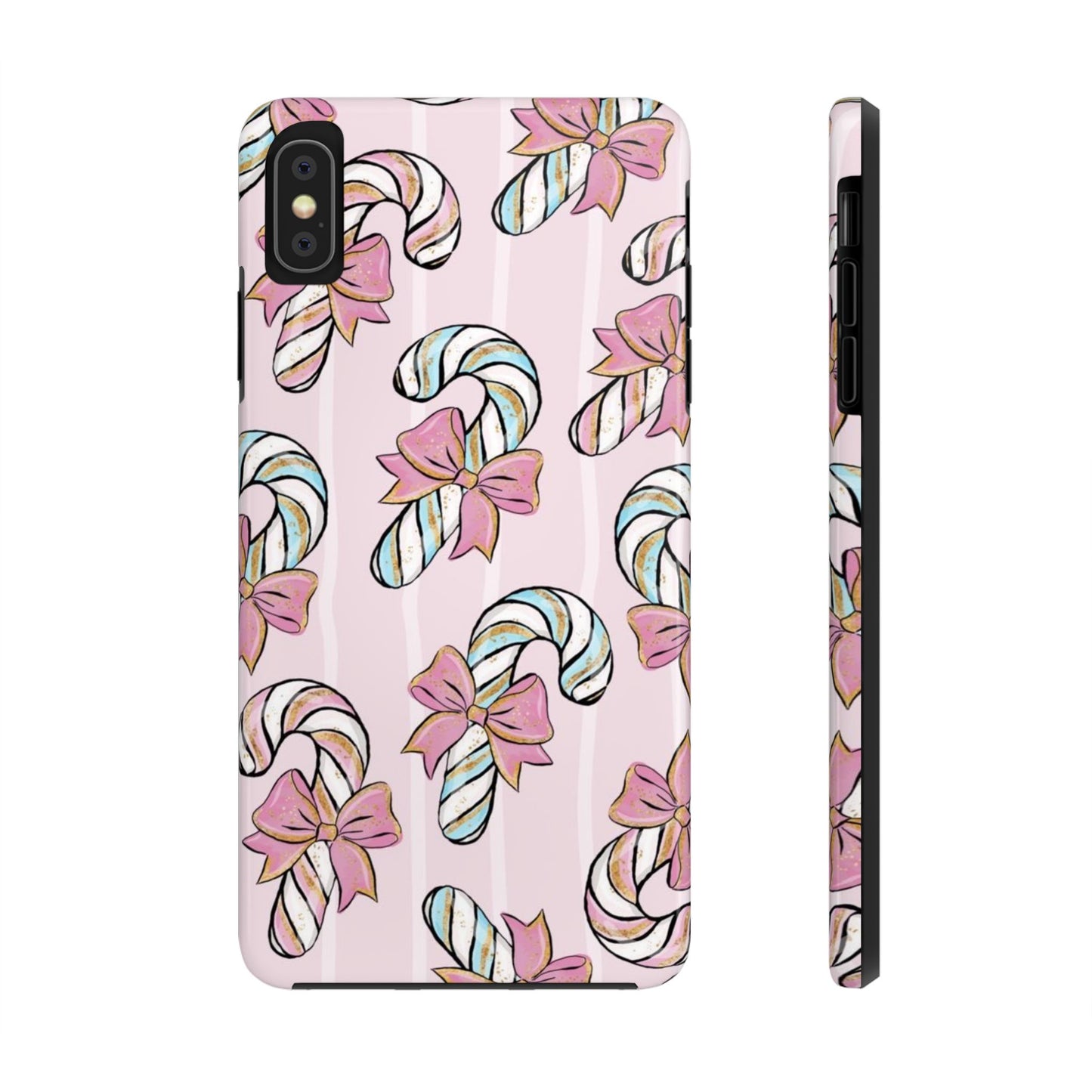 Pastel Candy Cane Phone Case