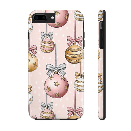 Pink & Gold Ornament Phone Cases