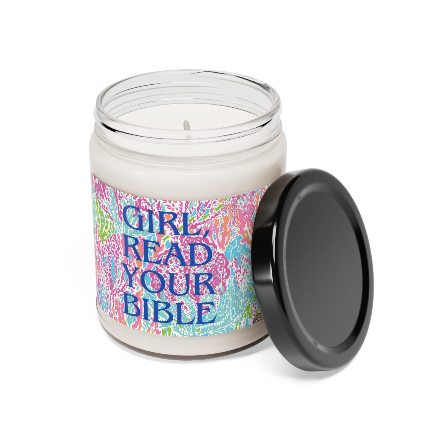 Girl Read Your Bible Candle