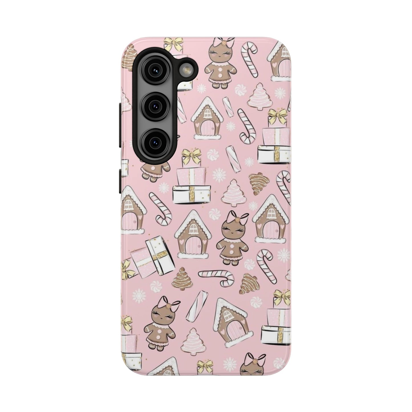 Pink Gingerbread Dream Tough Phone Cases