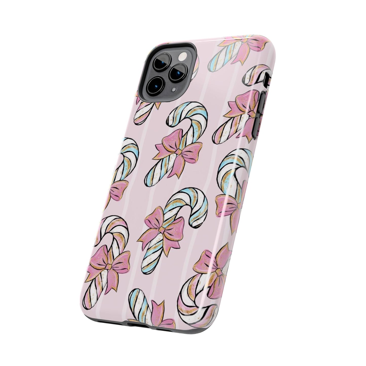 Pastel Candy Cane Phone Case