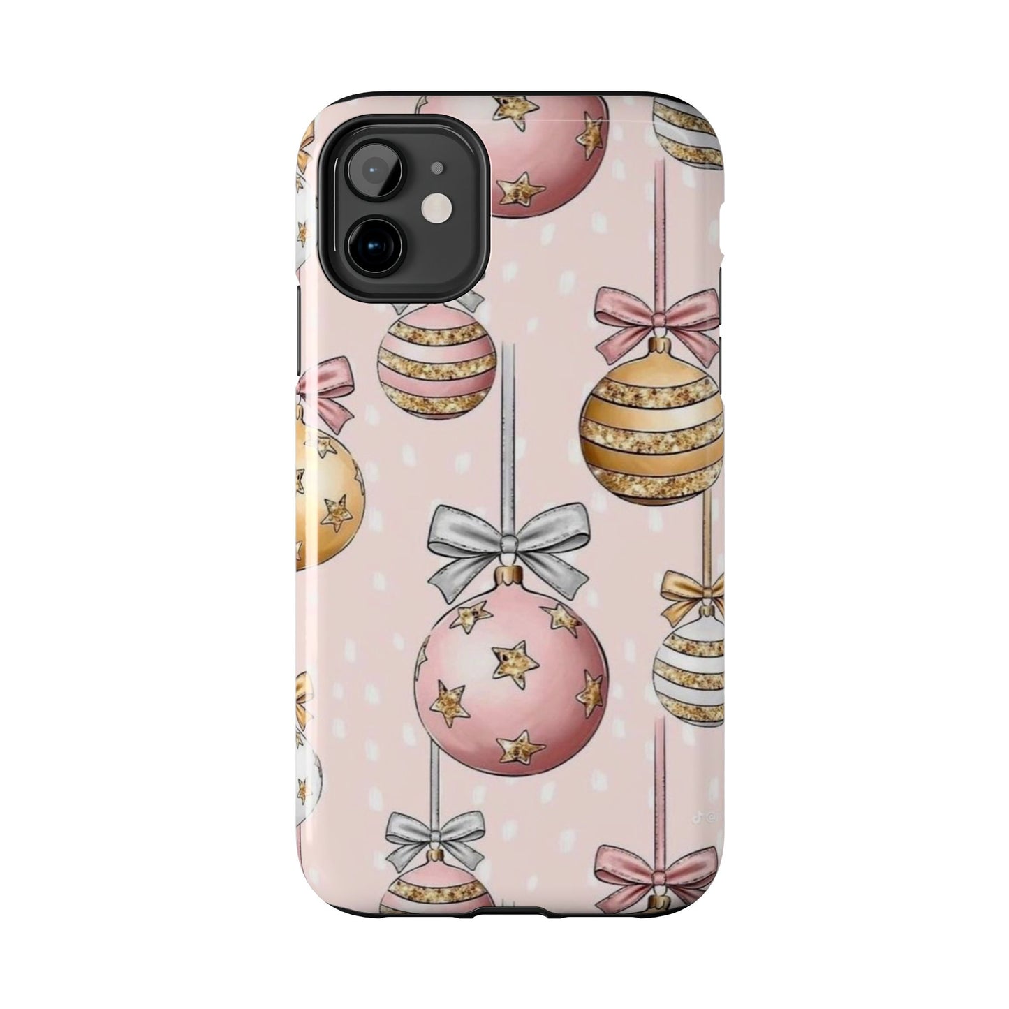 Pink & Gold Ornament Phone Cases