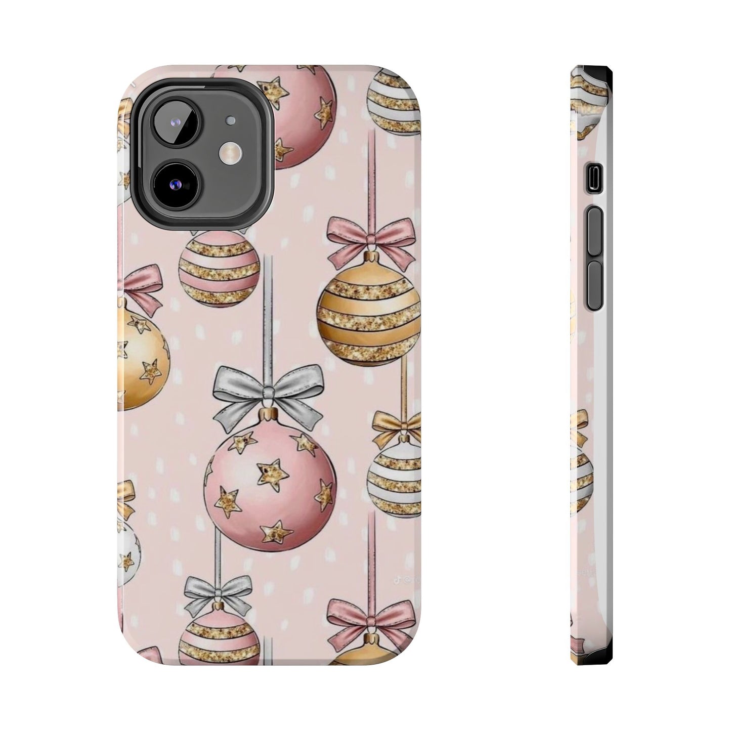 Pink & Gold Ornament Phone Cases