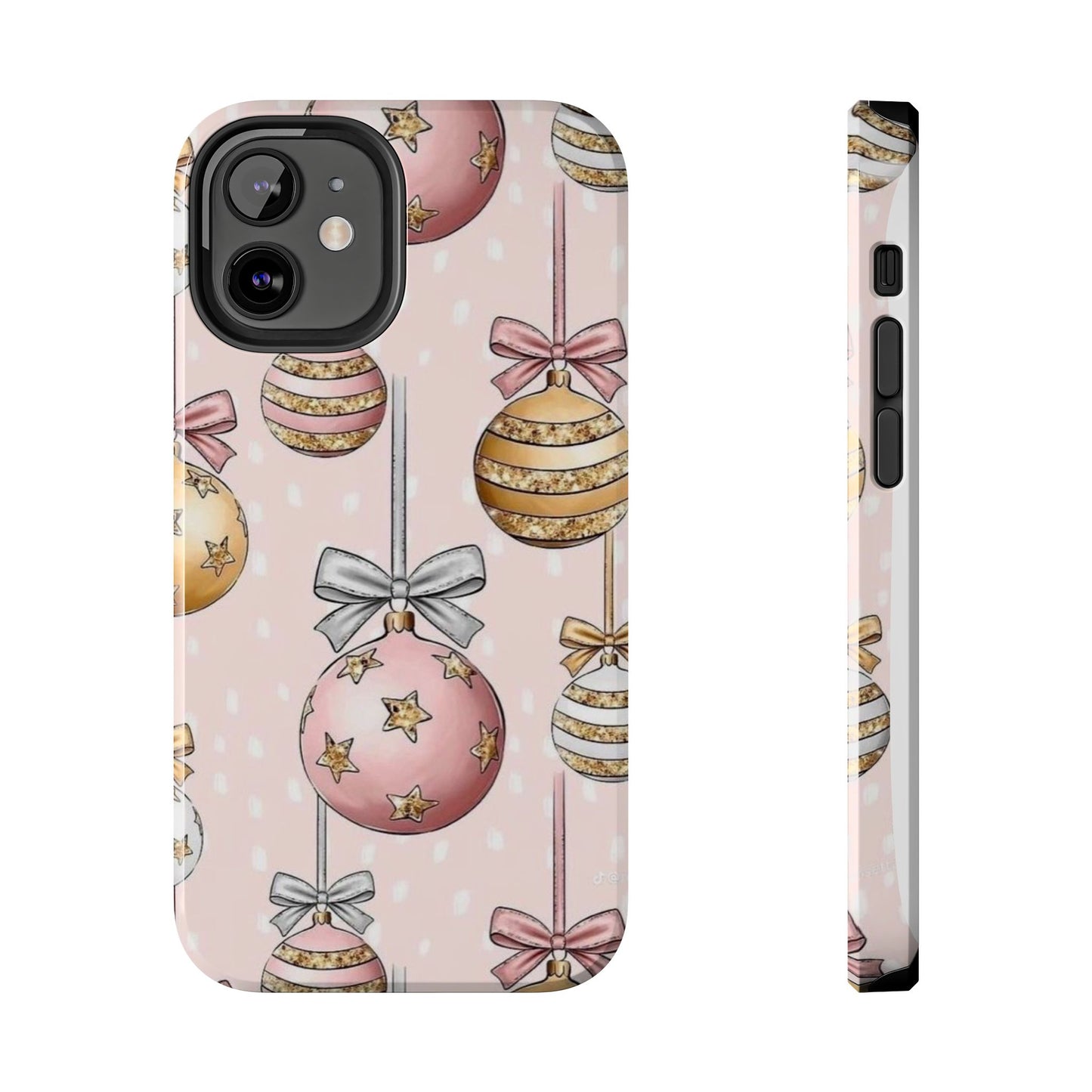 Pink & Gold Ornament Phone Cases