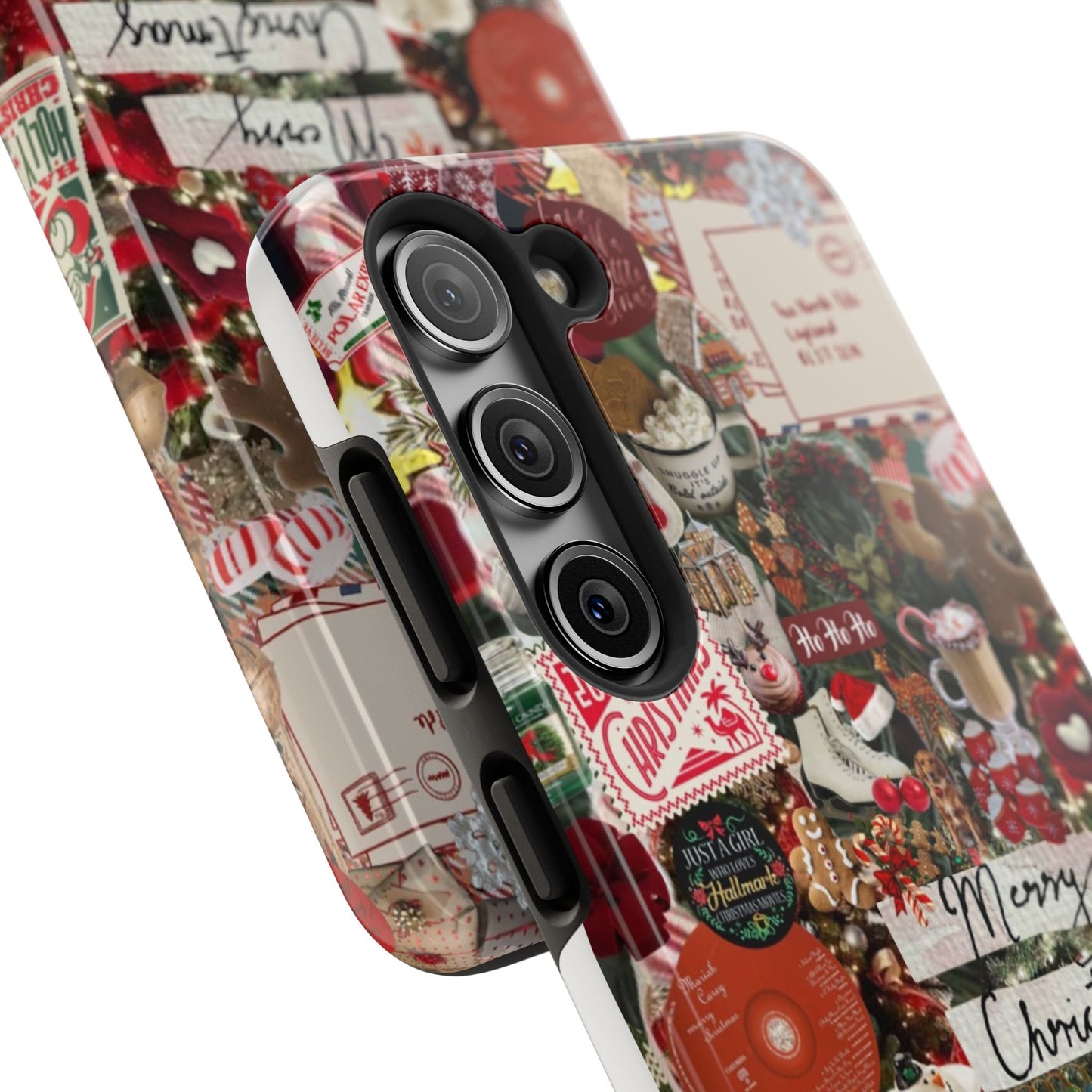 Retro Red Christmas Phone Case