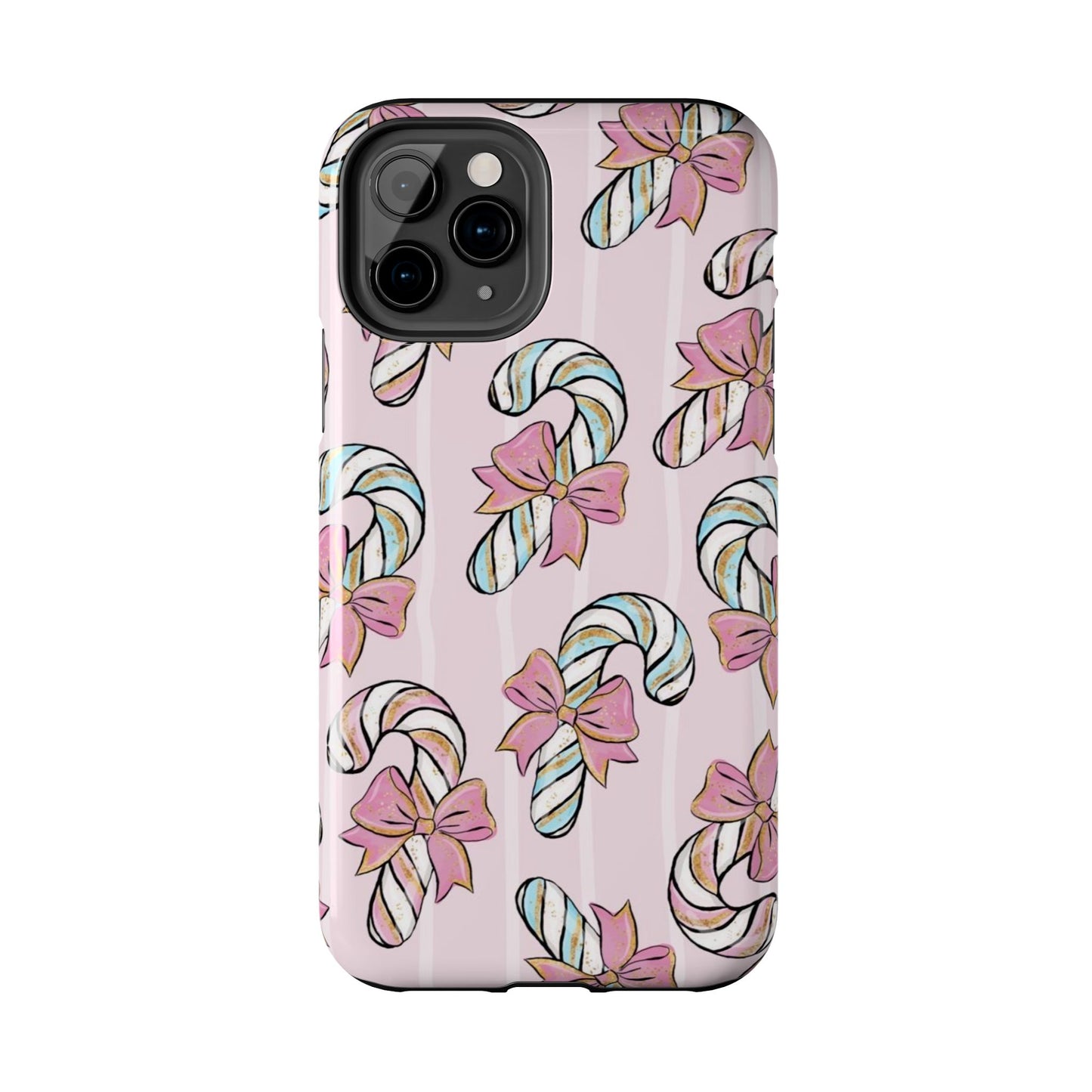 Pastel Candy Cane Phone Case