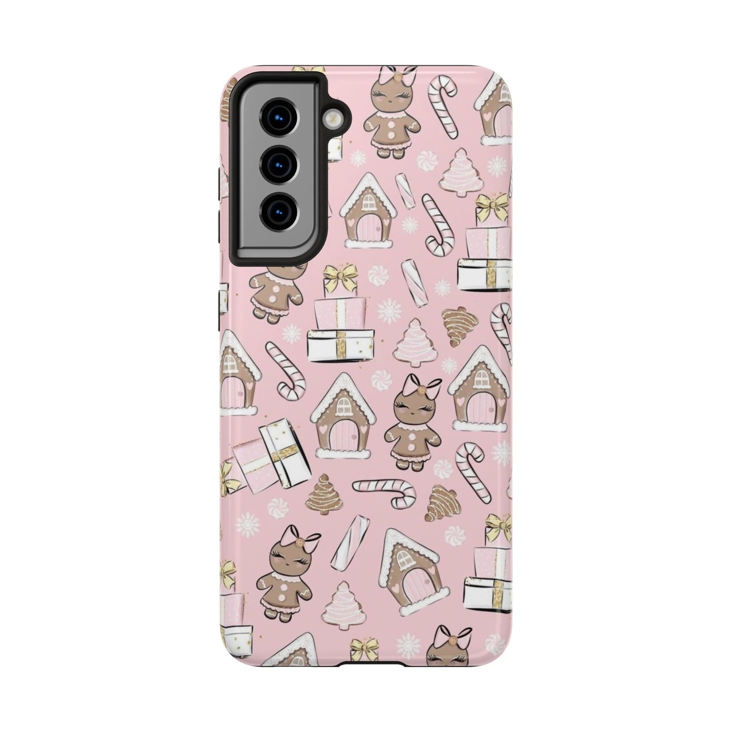 Pink Gingerbread Dream Tough Phone Cases