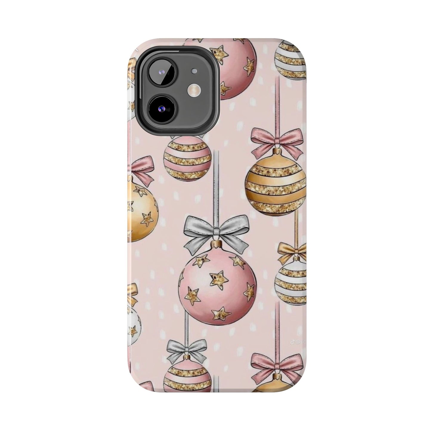 Pink & Gold Ornament Phone Cases