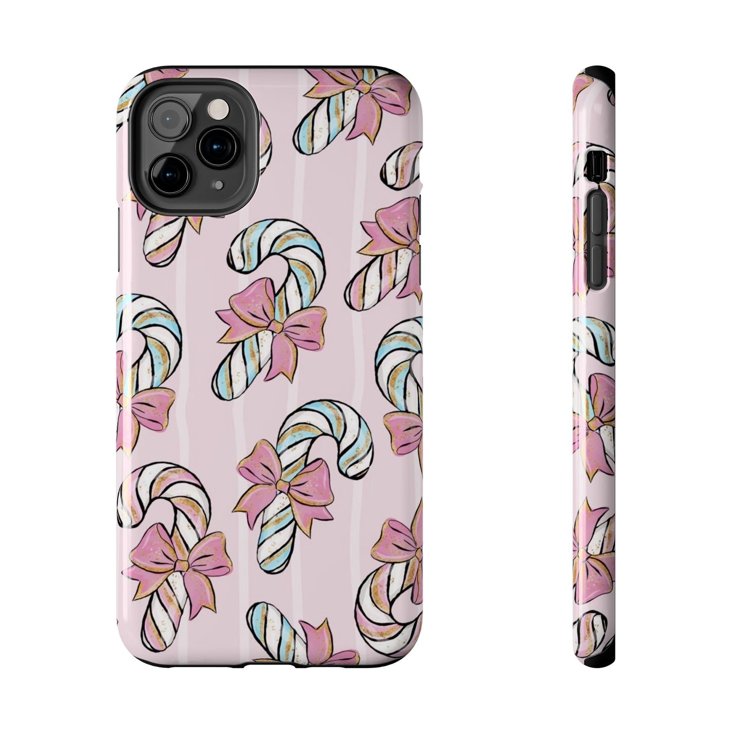 Pastel Candy Cane Phone Case