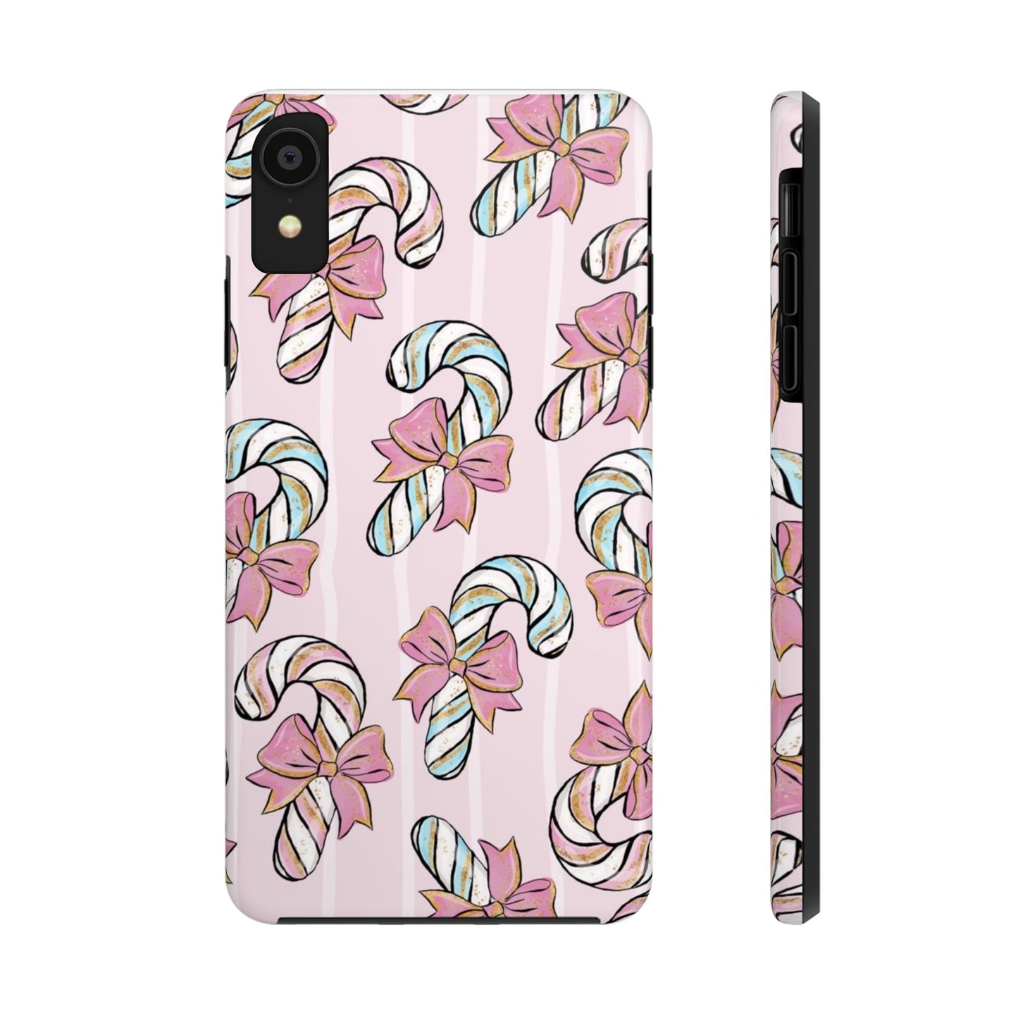 Pastel Candy Cane Phone Case