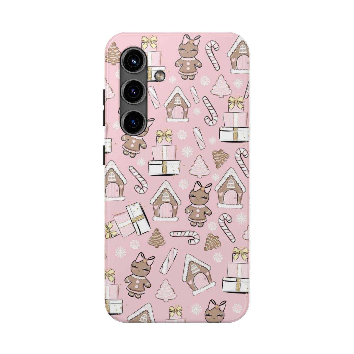 Pink Gingerbread Dream Tough Phone Cases