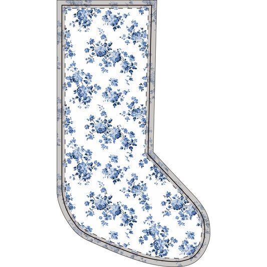 Floral Christmas Stockings (Flannel)