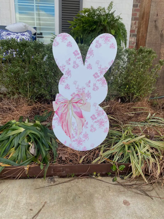 Chinoiserie Bunny - pink