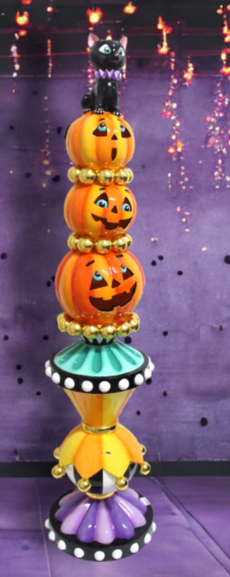 66" Pumpkin TopIary Stack-Preorder