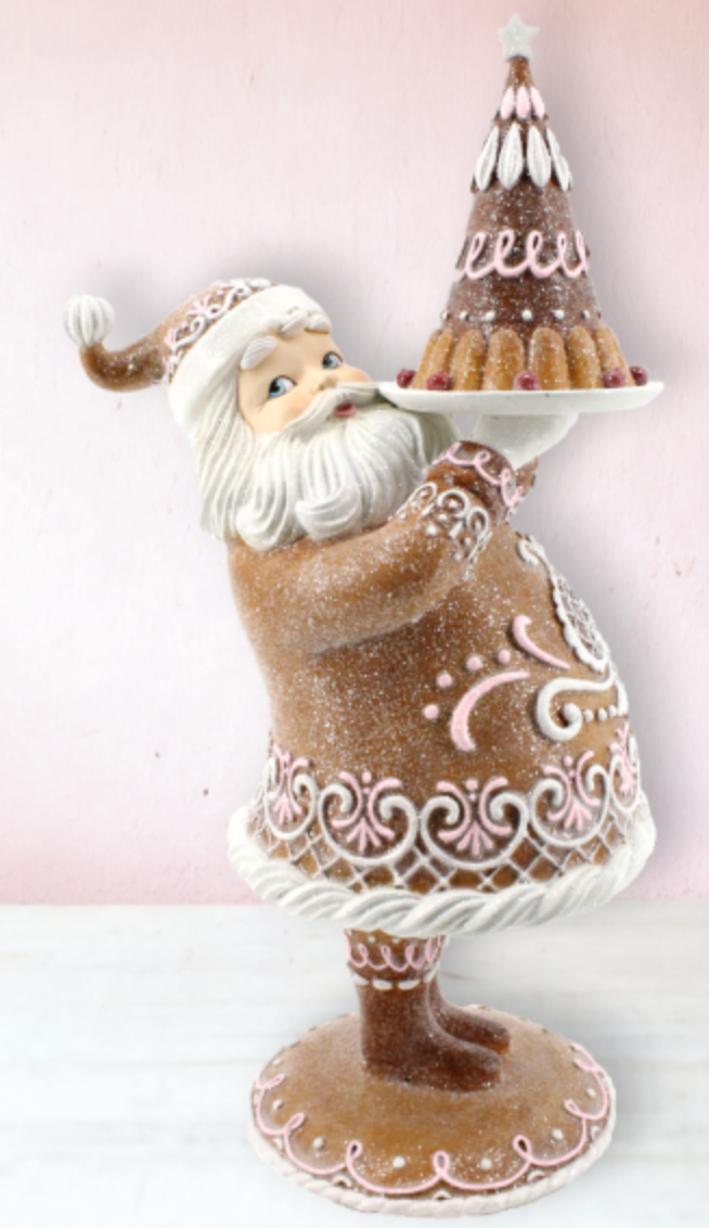 Gingerbread Santa w/Dessert-Preorder