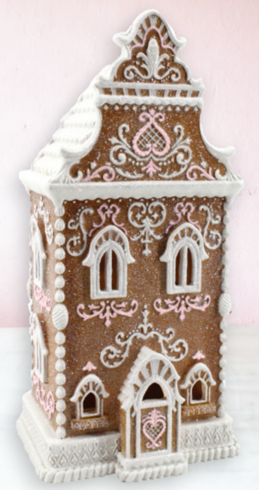 Gingerbread House w/LED-Preorder