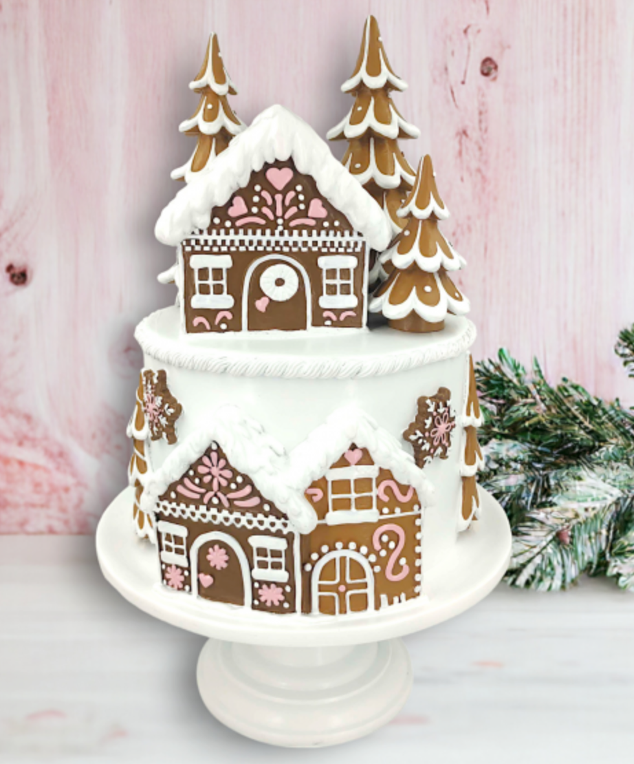 Gingerbread Tiered Cake - NEW 2024-Preorder