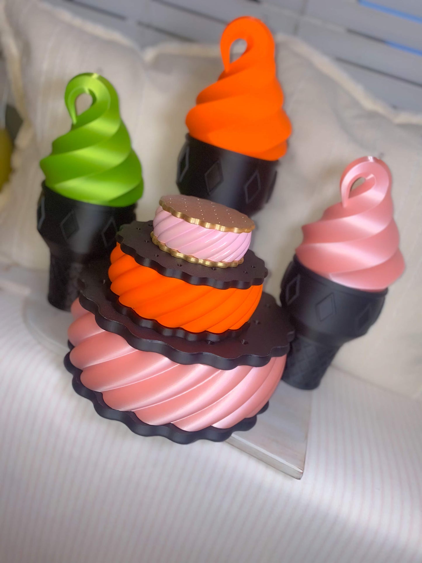 10’’ Halloween ice cream sandwich ~ Made to order