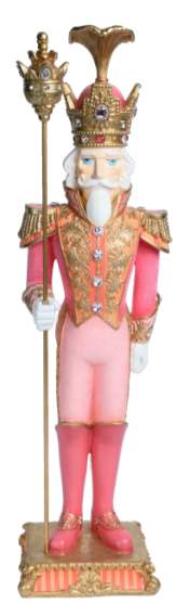 Pink Nutcracker with Gold ~ In stock