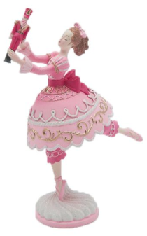 Pink Cake Dancer w/Nutcracker-PreOrder