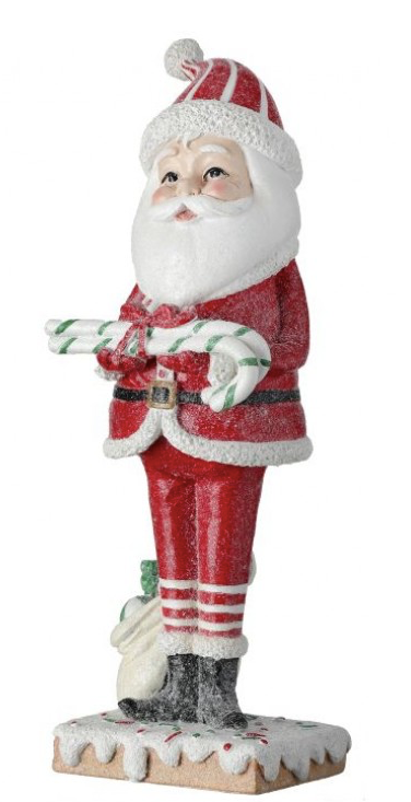 Red Candy Santa w/ Candy Canes~ Pre-order