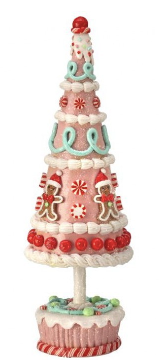 Pastel ClayDough Gingerbread Candy Tree - pre-order