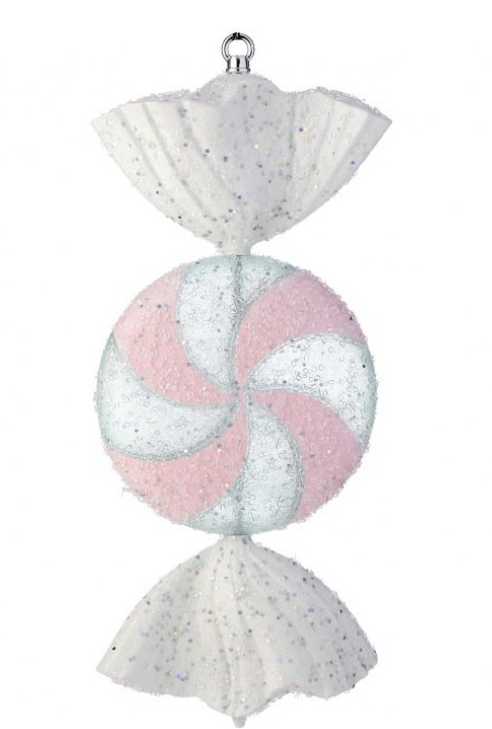 18.5”” Iced Peppermint Candy Ornament ~ pre-order