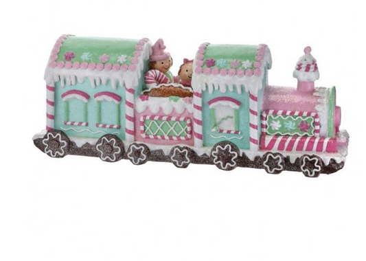 36"RESIN CANDY GINGERBREAD TRAIN ~ PRE-ORDER