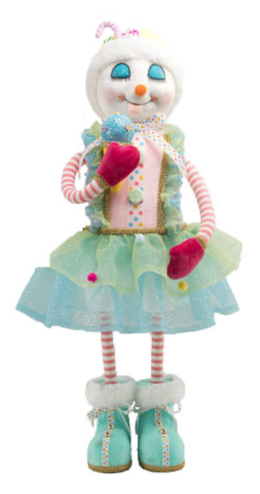 26" Snowgirl with Ice Cream ~ Pre~order