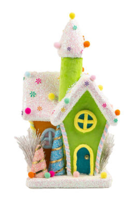 15.75" Green Candy House ~ Pre~order